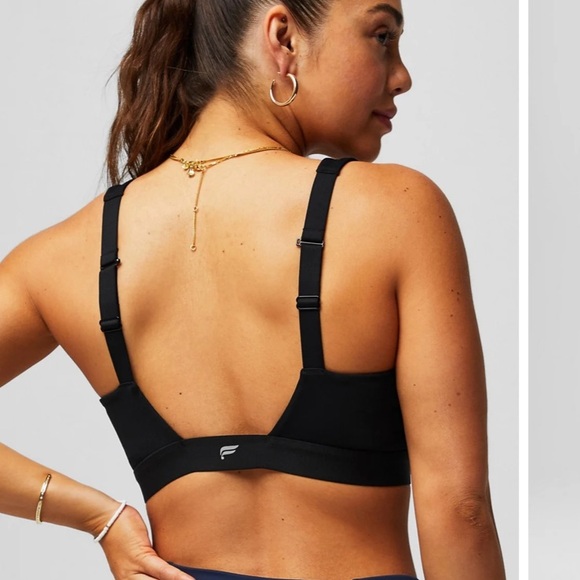 FABLETICS All Day Everyday Low Impact Bra - BLACK - Picture 3 of 8